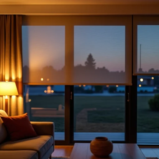 Do Solar Shades Provide Privacy at Night