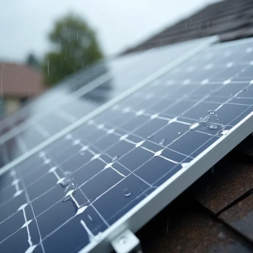 Does Rain Clean Solar Panels