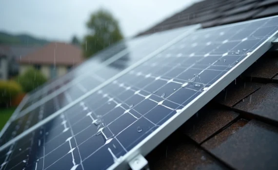 Does Rain Clean Solar Panels